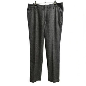 Garnet Hill Grey Wool Blend Dress Casual Pants Size 10